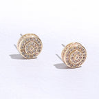 Round CZ Studs