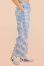 Cornflower Blue Gingham Pants