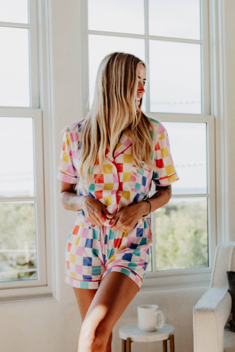Multi Checker Loungewear