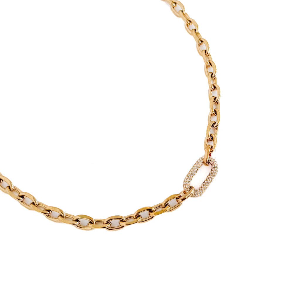 Michaela Diamond Necklace - WATERPROOF