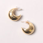 Retro Crescent Hoops