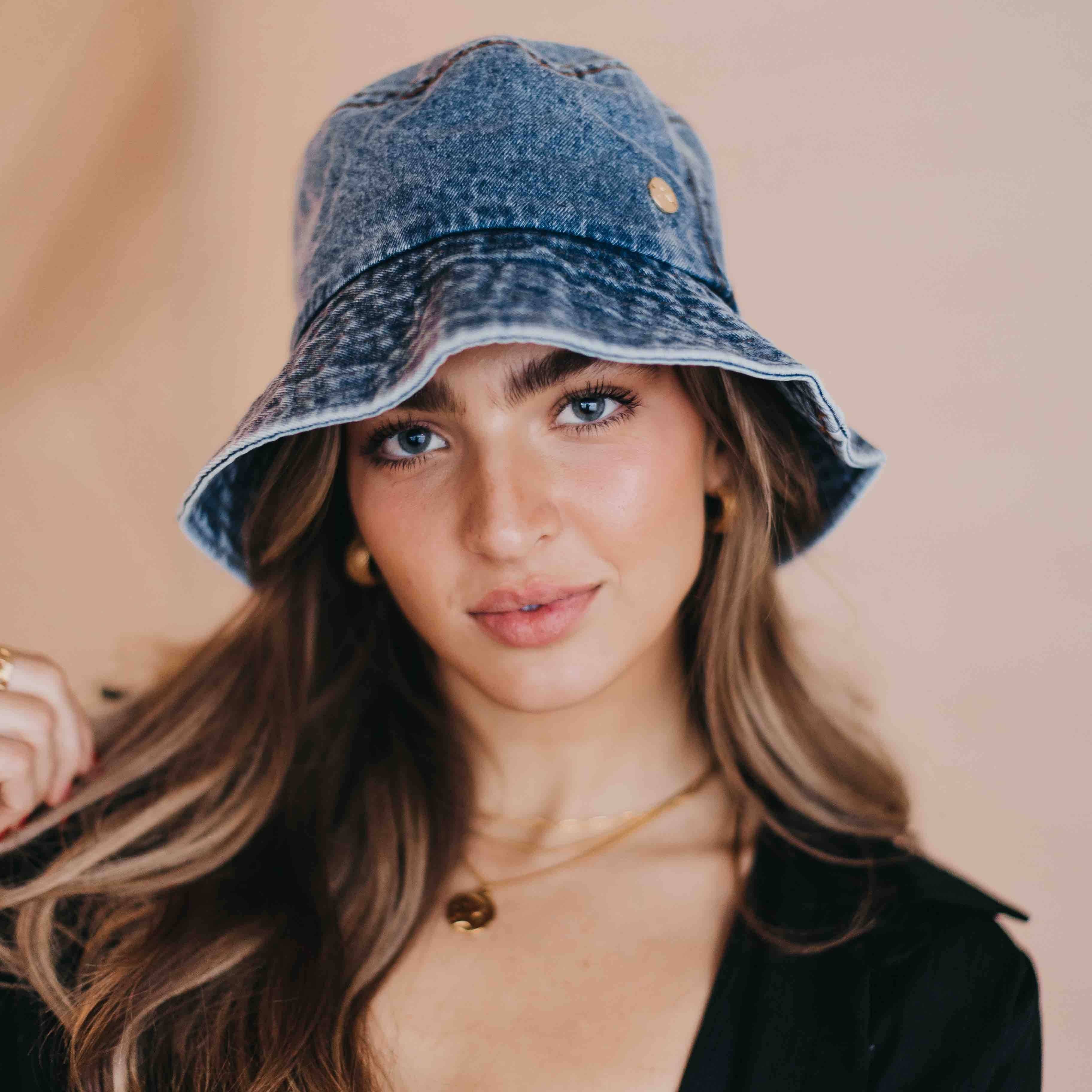 Denim Bucket Hat