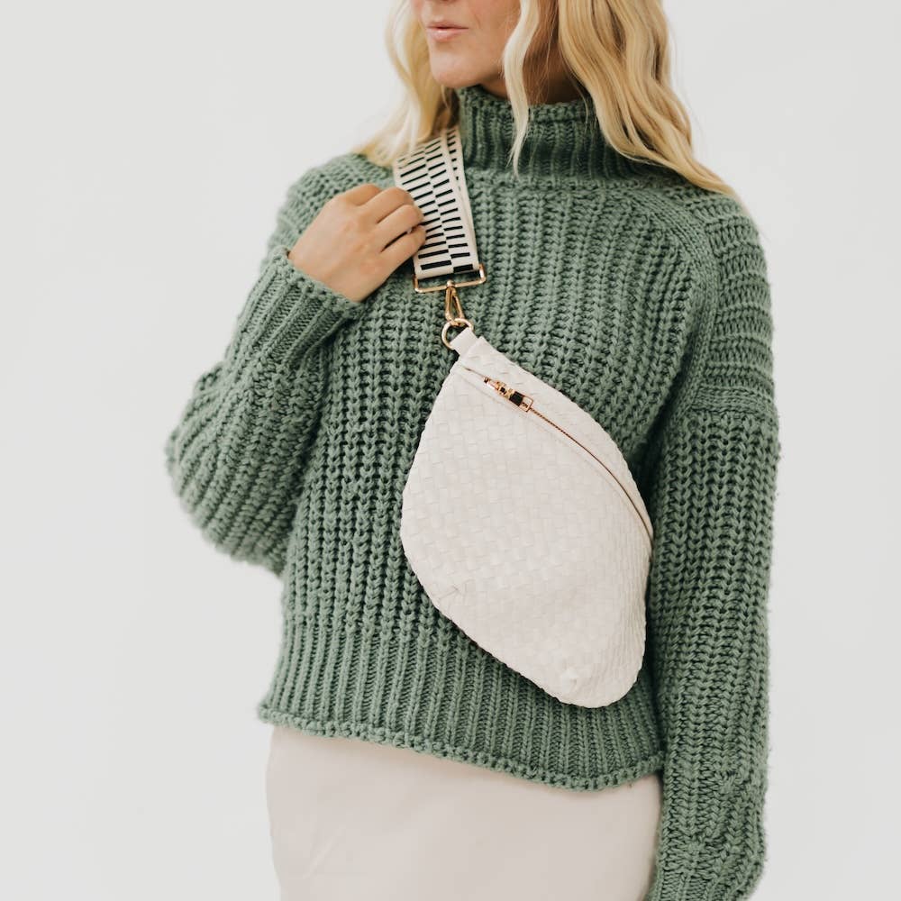 Westlyn Woven Bum Bag *NEW COLORS ADDED*: Emerald