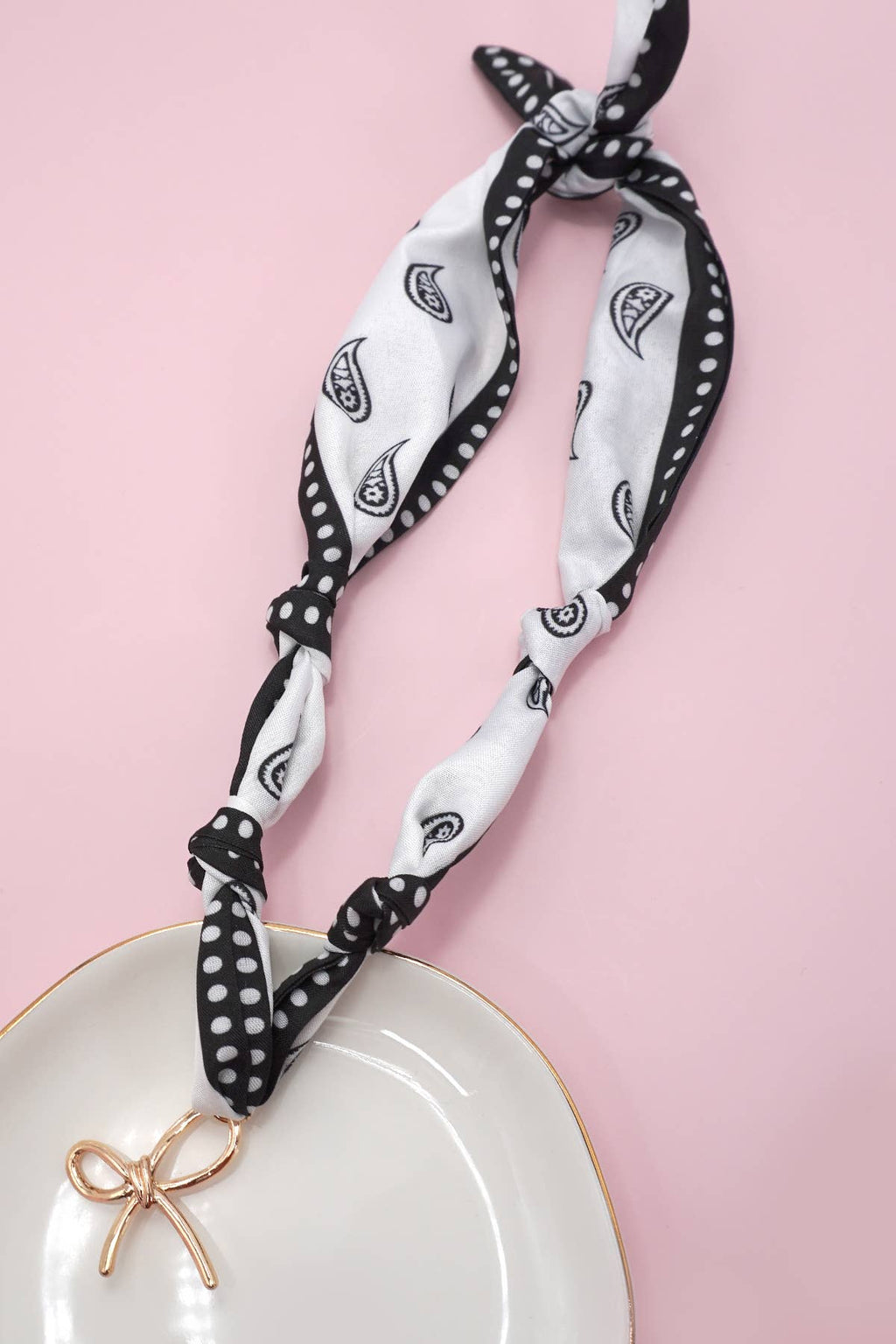 Sweetest Scarf Charm Necklace