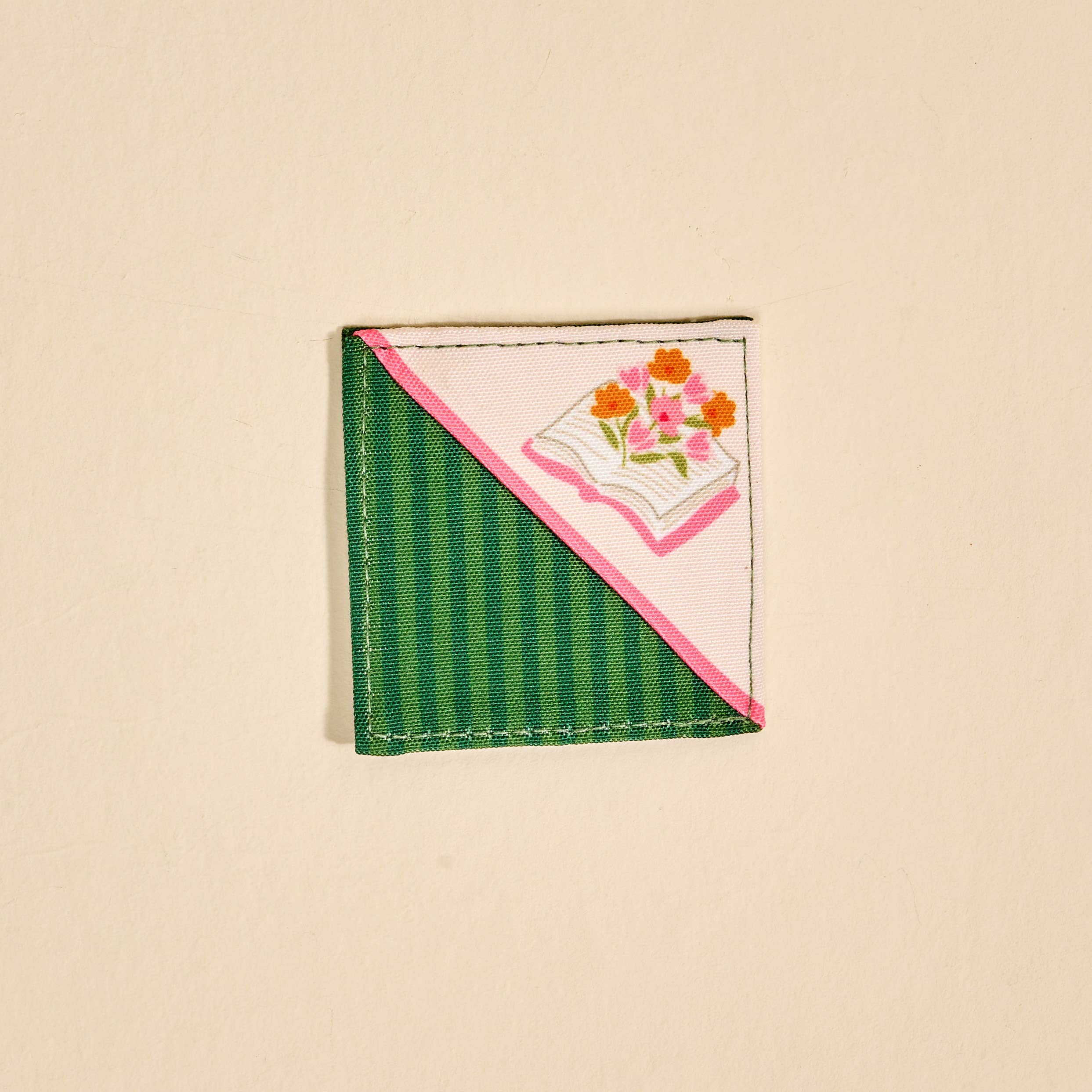 Petals & Pages Corner Keeper Fabric Bookmark