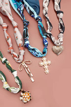Sweetest Scarf Charm Necklace