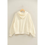 Pink Santa Washed Hoodie