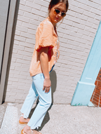 Mango Embroidered Top