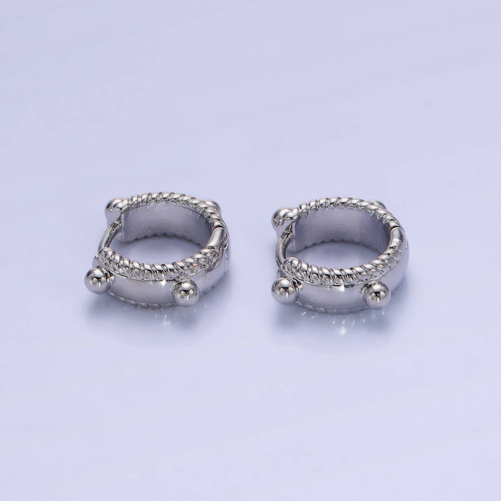 14K Gold Cartilage Earring