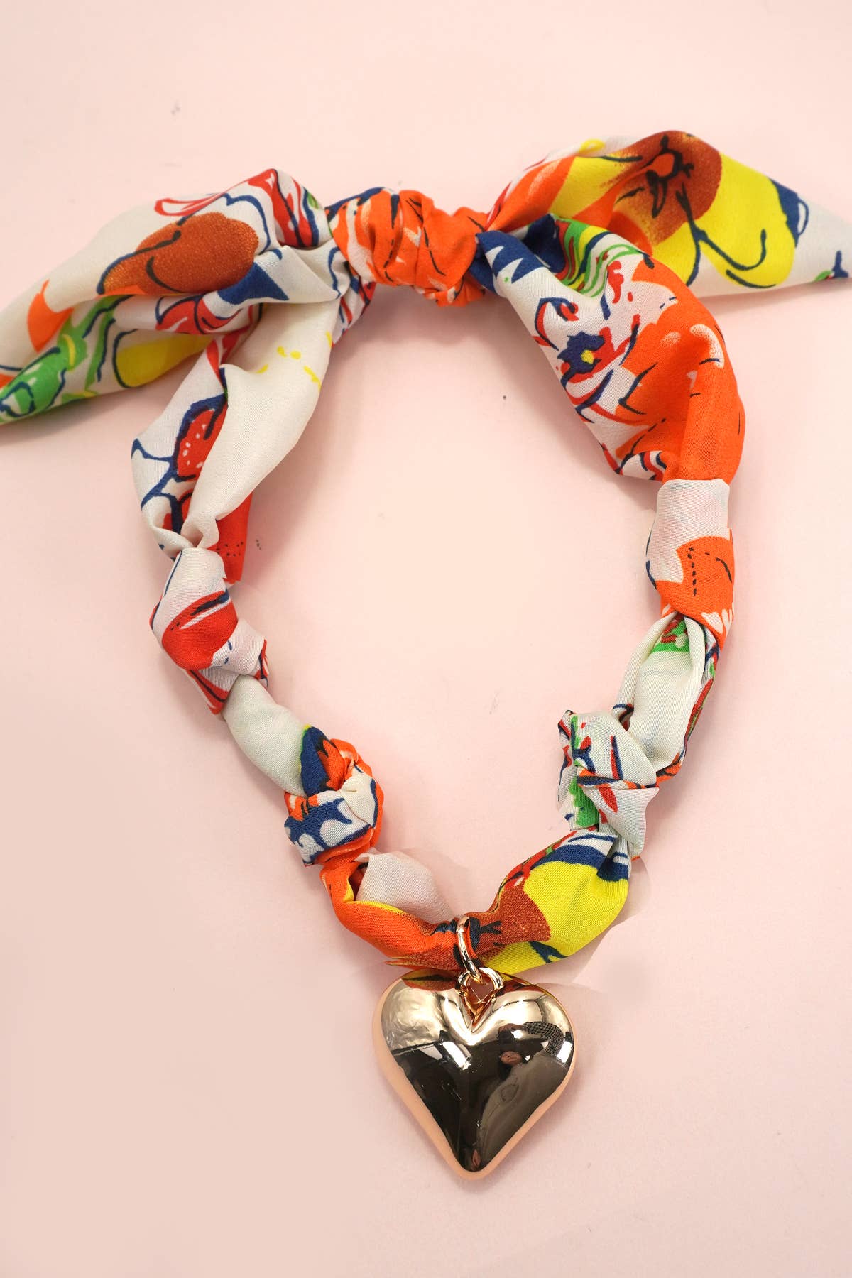 Sweetest Scarf Charm Necklace