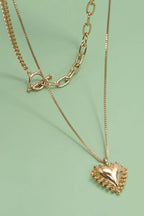 HEART PENDANT NECKLACE
