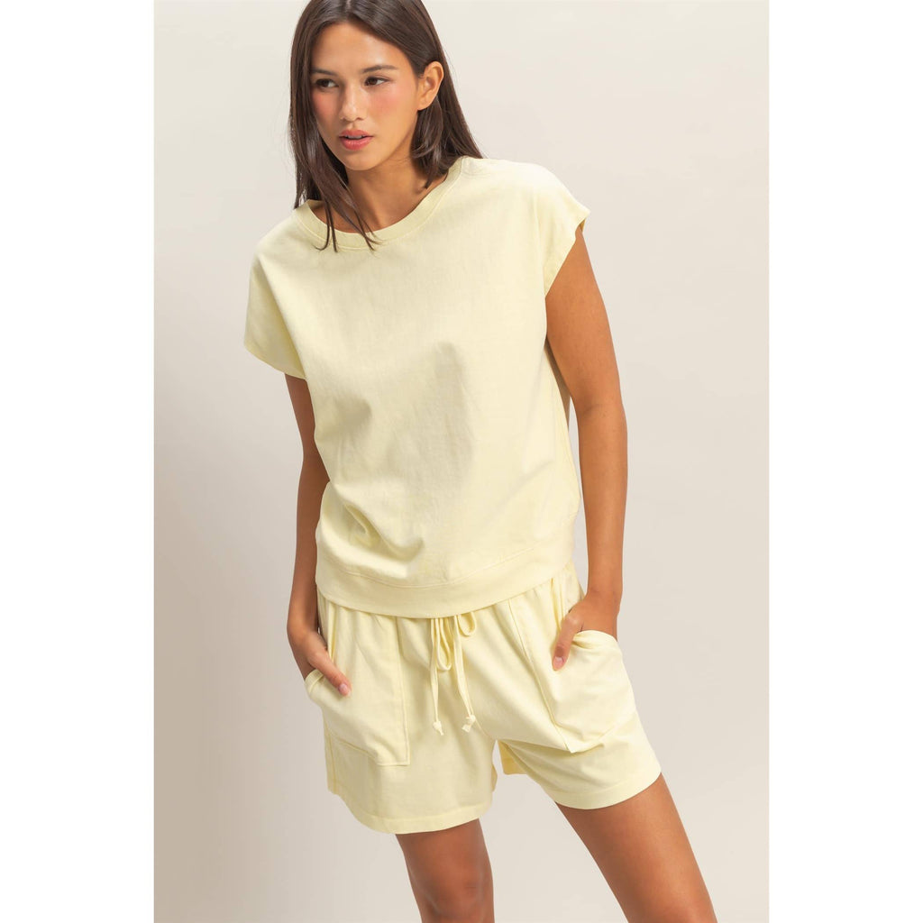 Capped Sleeve Lemon Set
