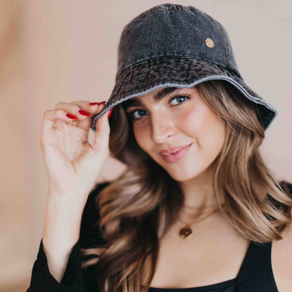 Denim Bucket Hat