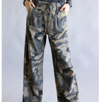 Front Tie Camo Pants
