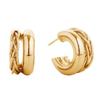 Double braided hoops