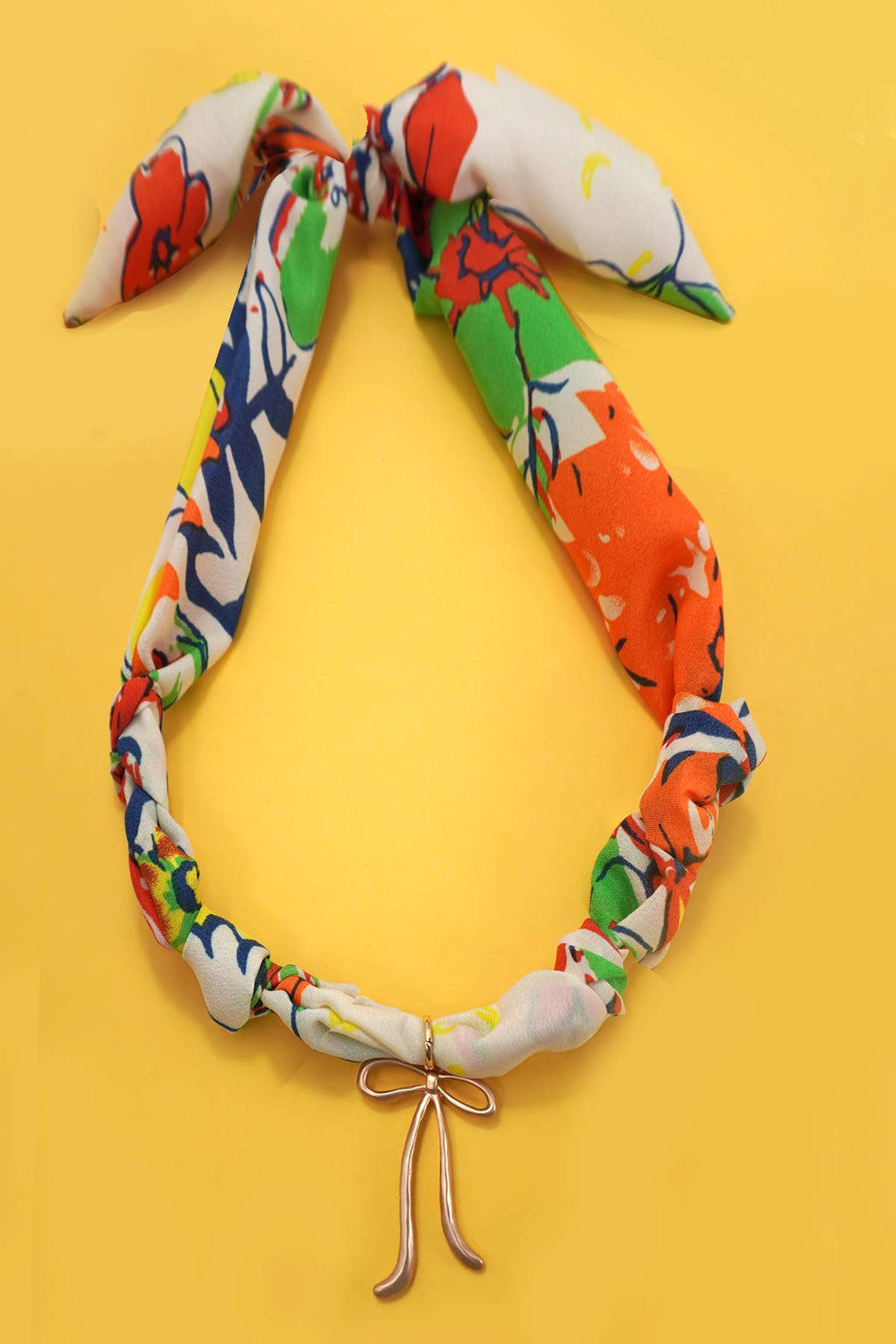 Sweetest Scarf Charm Necklace