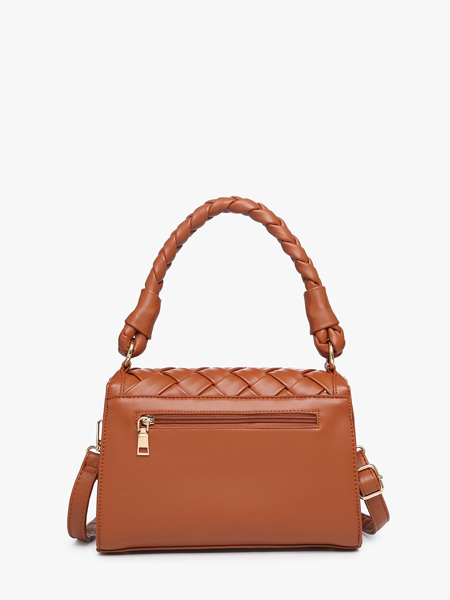 Woven purse : Brown