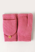 Solid Knit Fingerless Mittens