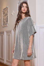 V-back Spiced Ribbed Romper