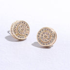 Round CZ Studs