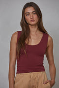 Double Layered Tank: Sangria