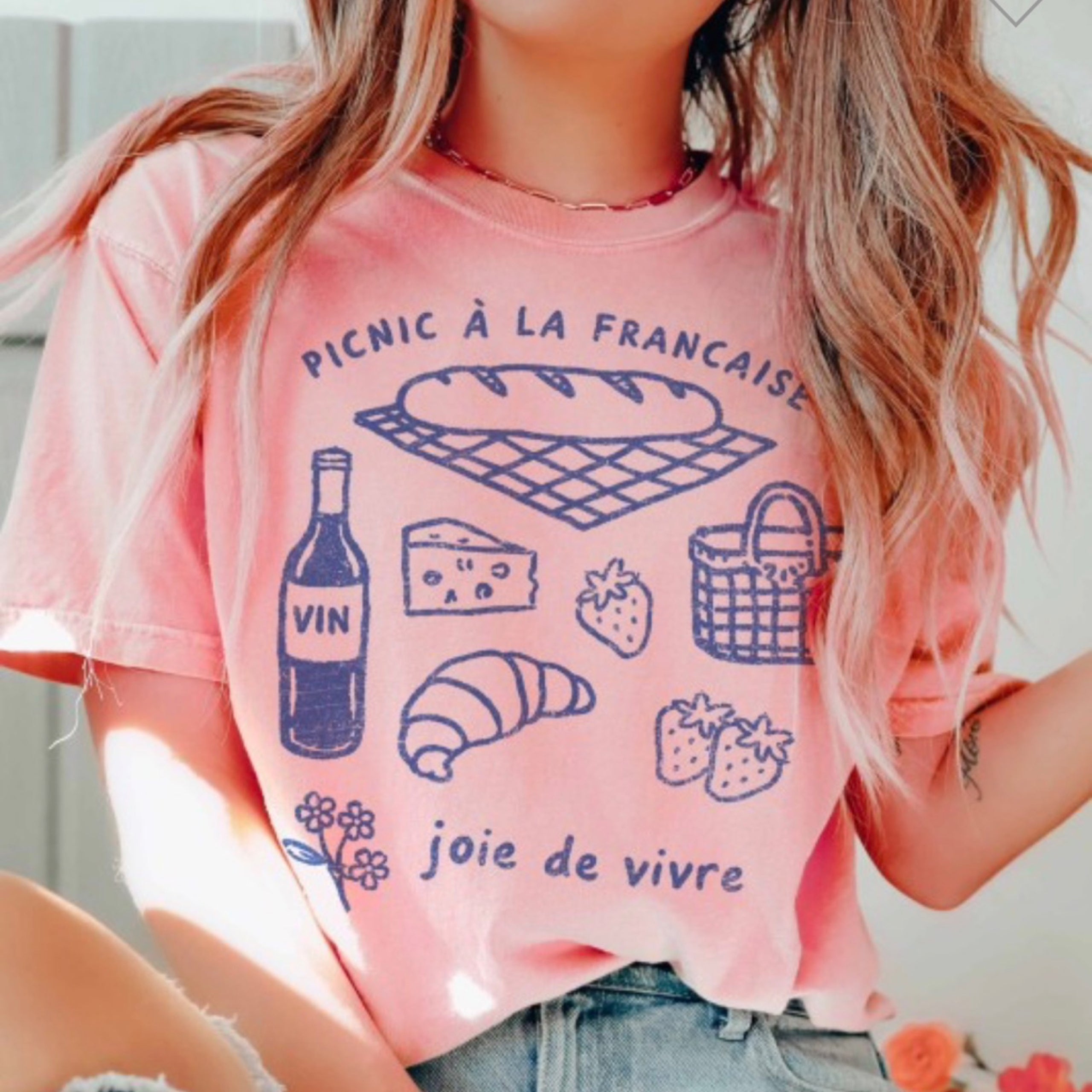 Pink Picnic Tee
