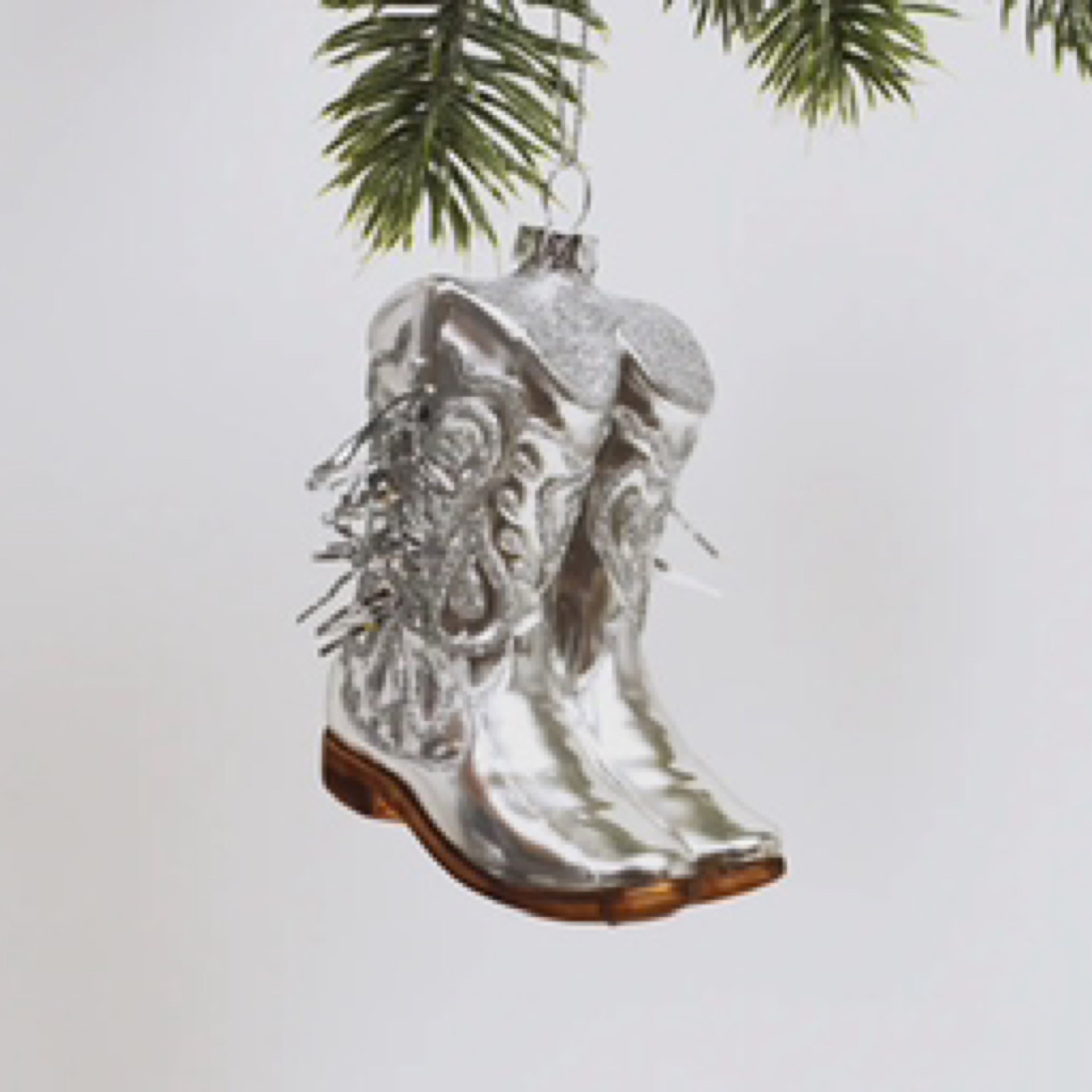 Cowgirl Boots Ornament