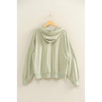 Pink Santa Washed Hoodie