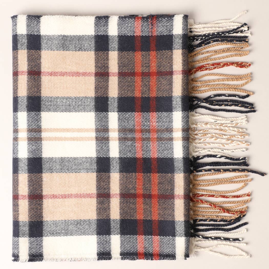 Holiday Plaid Scarf