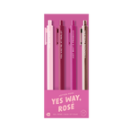 Jotter Sets 4 Pack: Yes Way Rosé