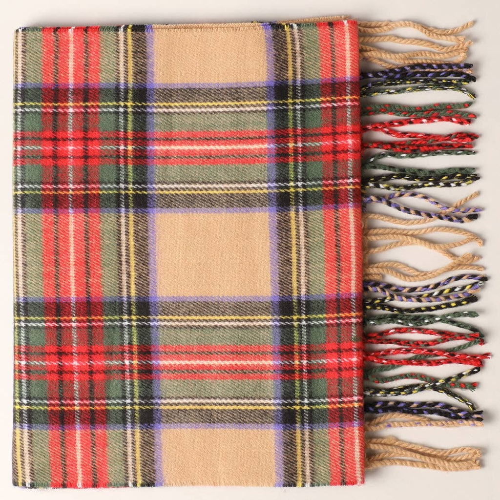 Holiday Plaid Scarf