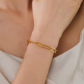 Tarnish Free Paperclip Bracelet