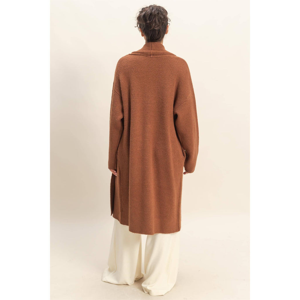 Open Front Duster Sweater