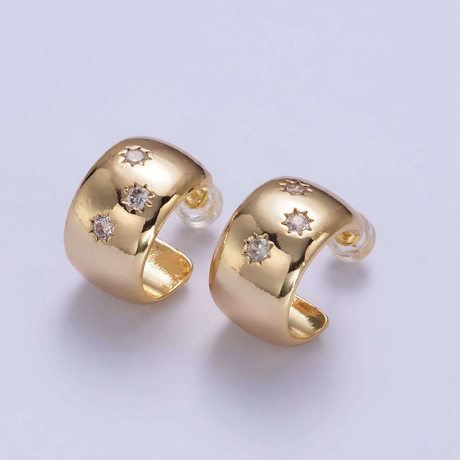 Gold Filled Celestial Hoops