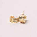 14K Gold-Dipped Hoop