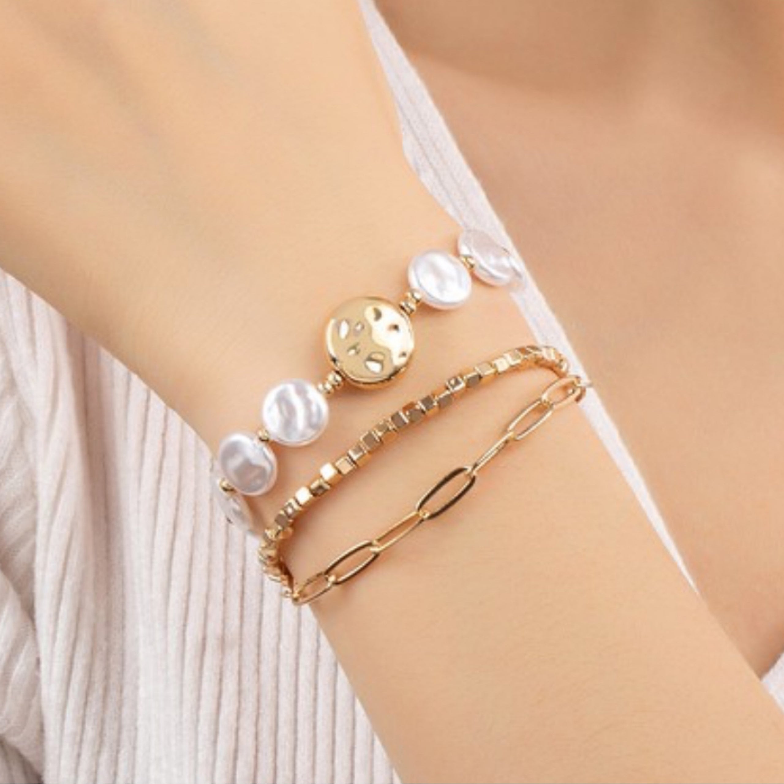 Gold Pearl Stack