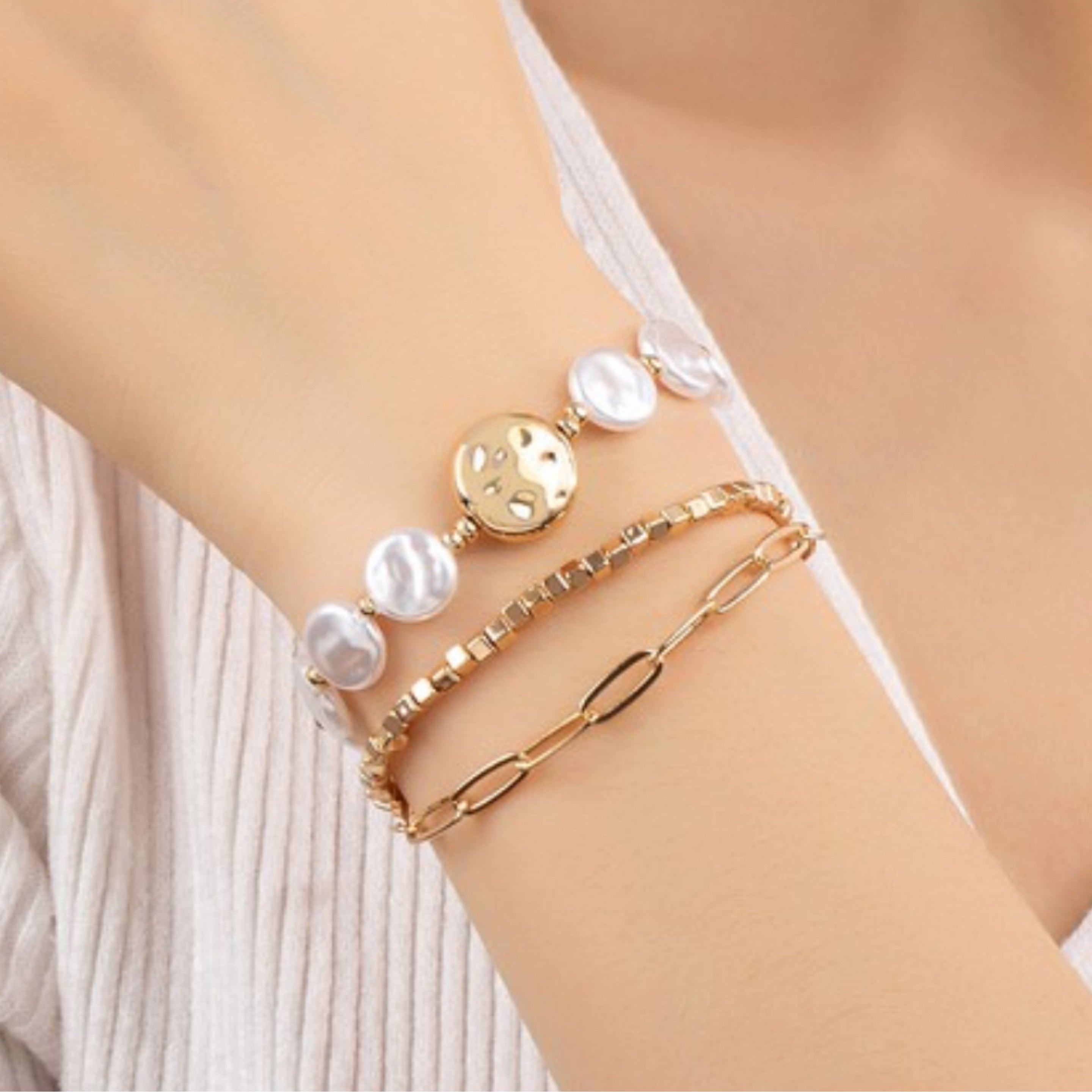 Gold Pearl Stack