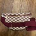Woven Checkered Bum Bag