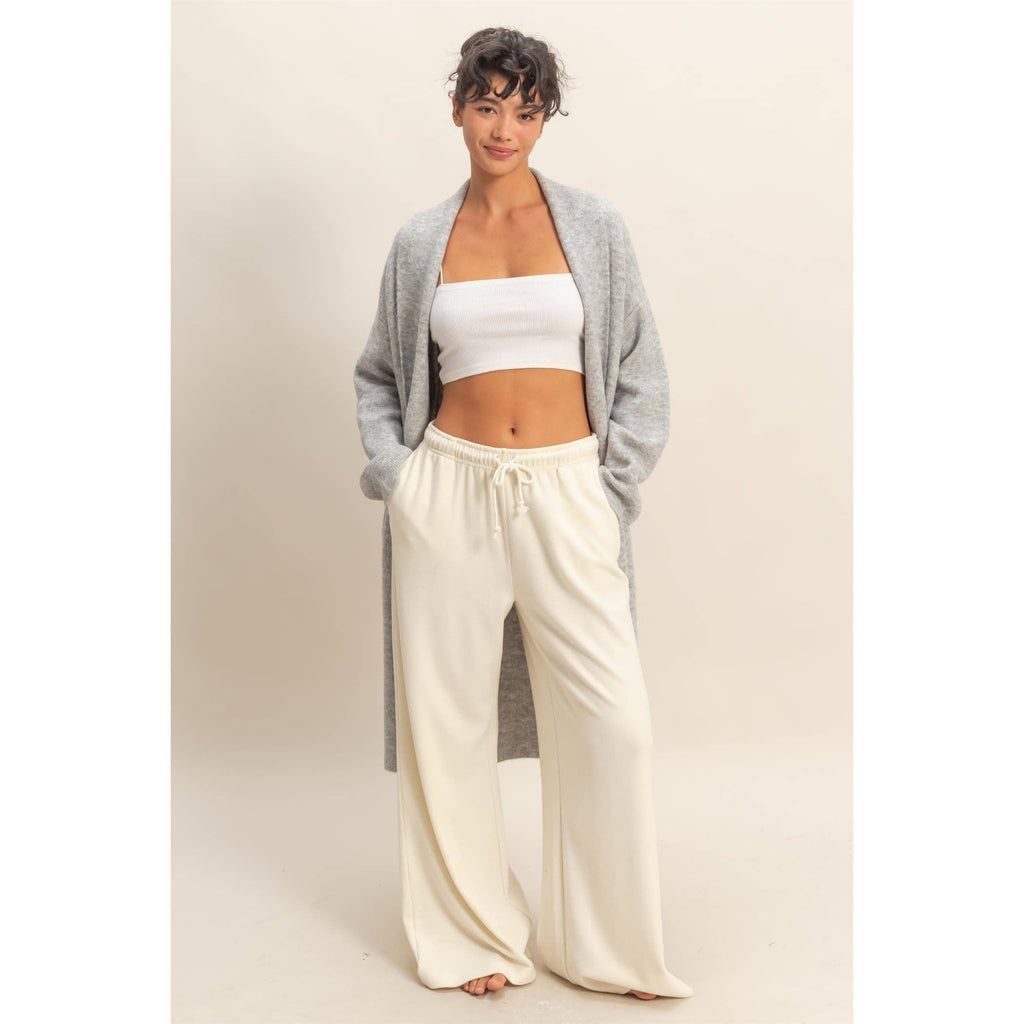 Open Front Duster Sweater