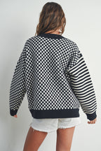 Multi Checked Sweater