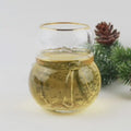 Gold rimmed Snowman