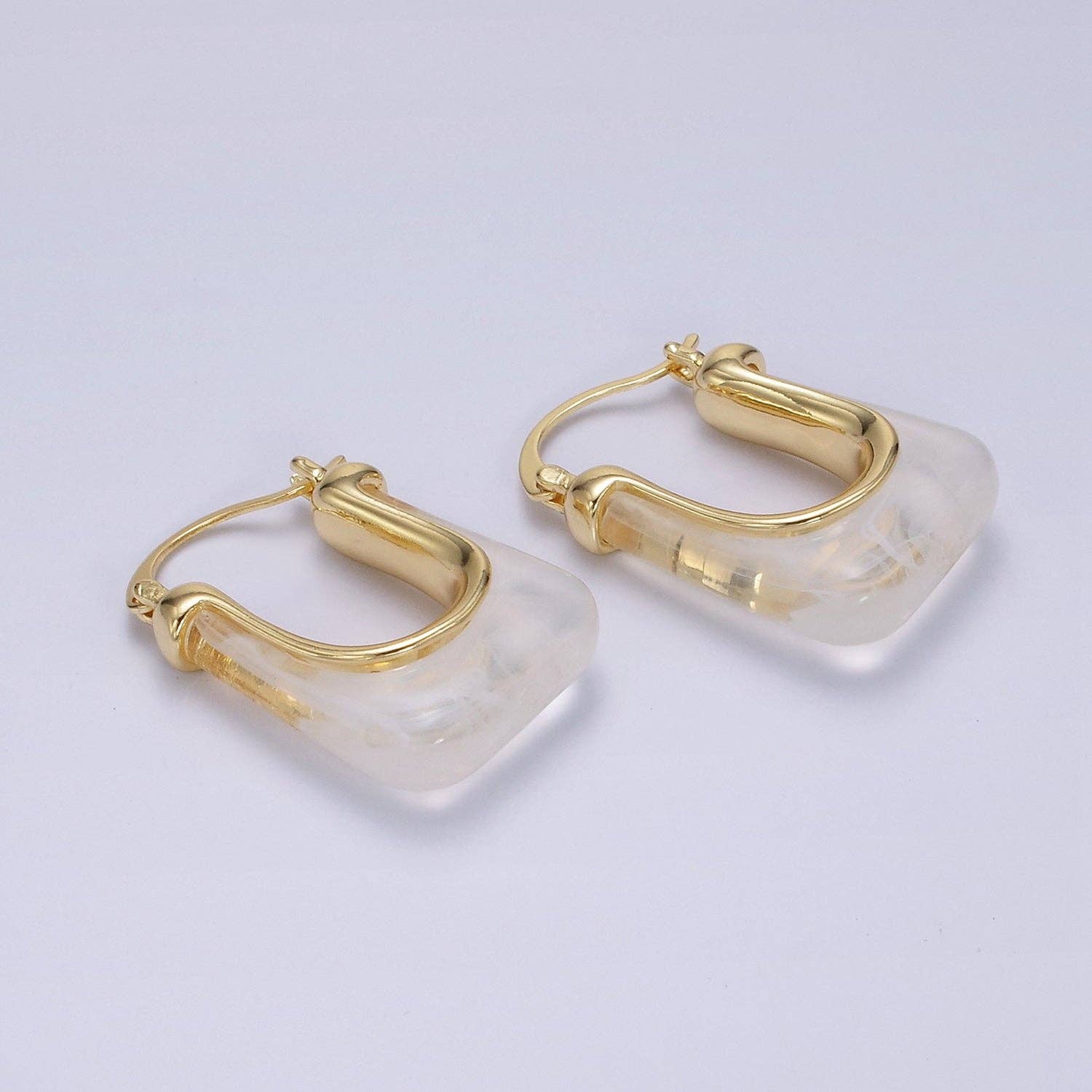 Gold Filled Resin hoops