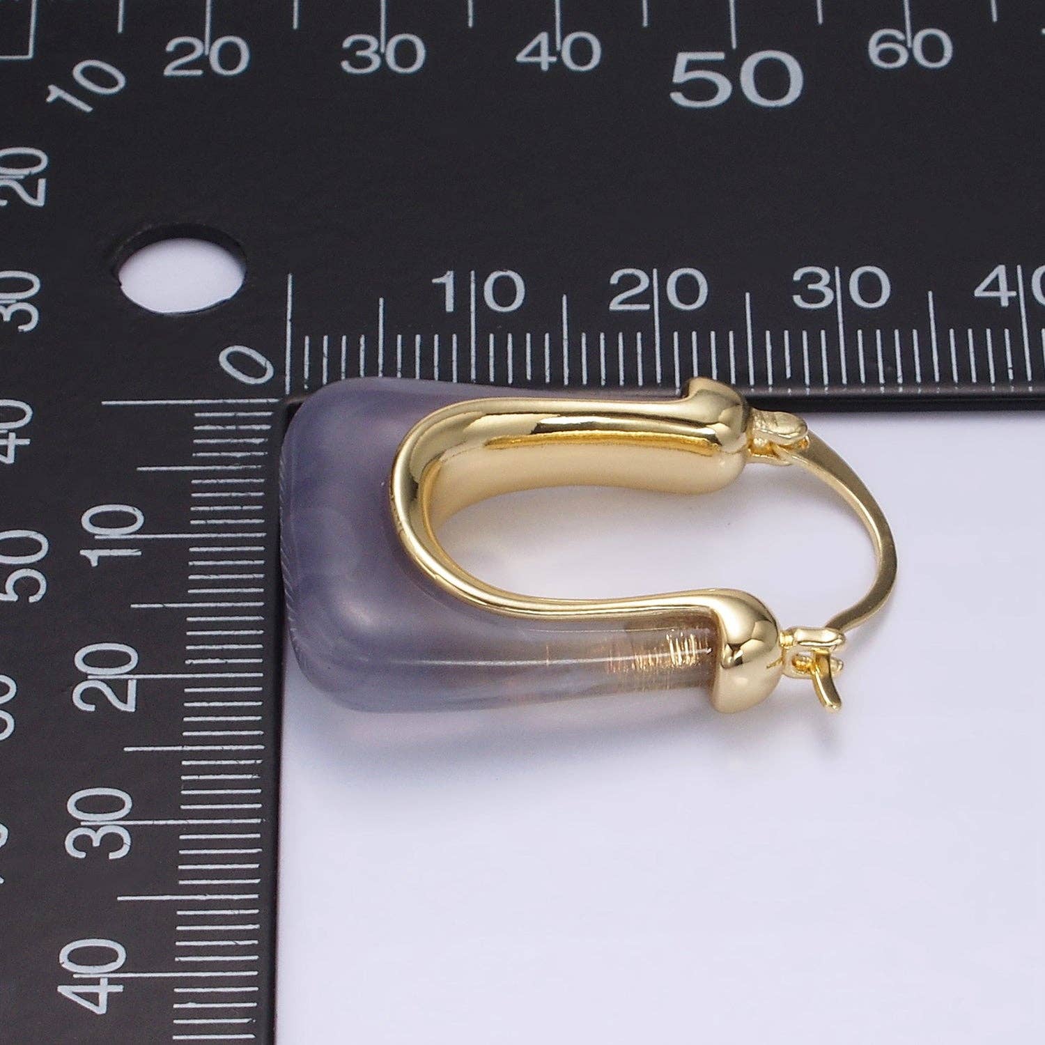 Gold Filled Resin hoops