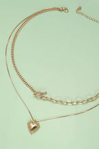 HEART PENDANT NECKLACE