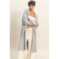 Open Front Duster Sweater