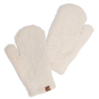 Winter Solid Flush Mittens