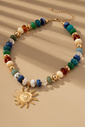 Sunburst Beaded Necklace