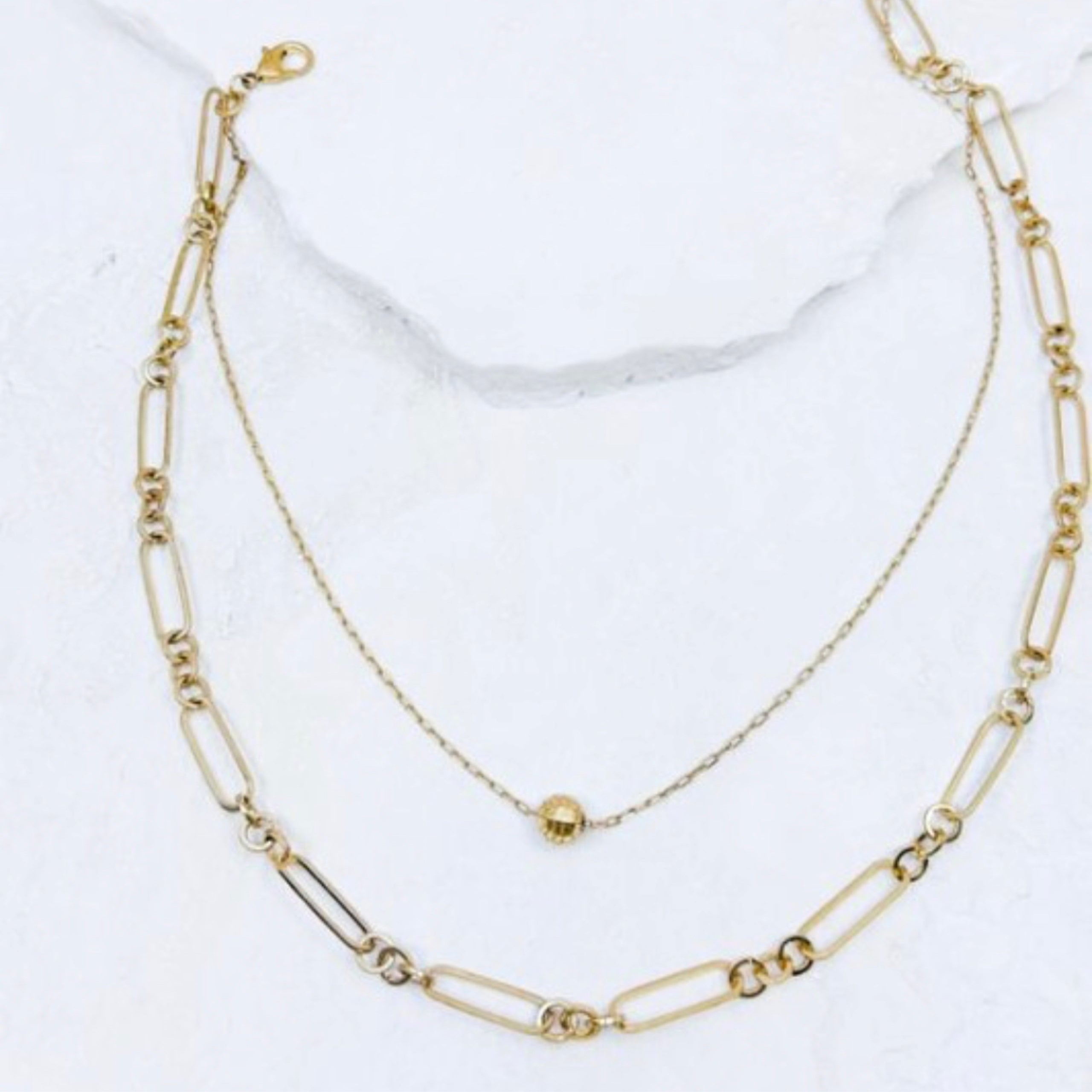Chain Necklace Set