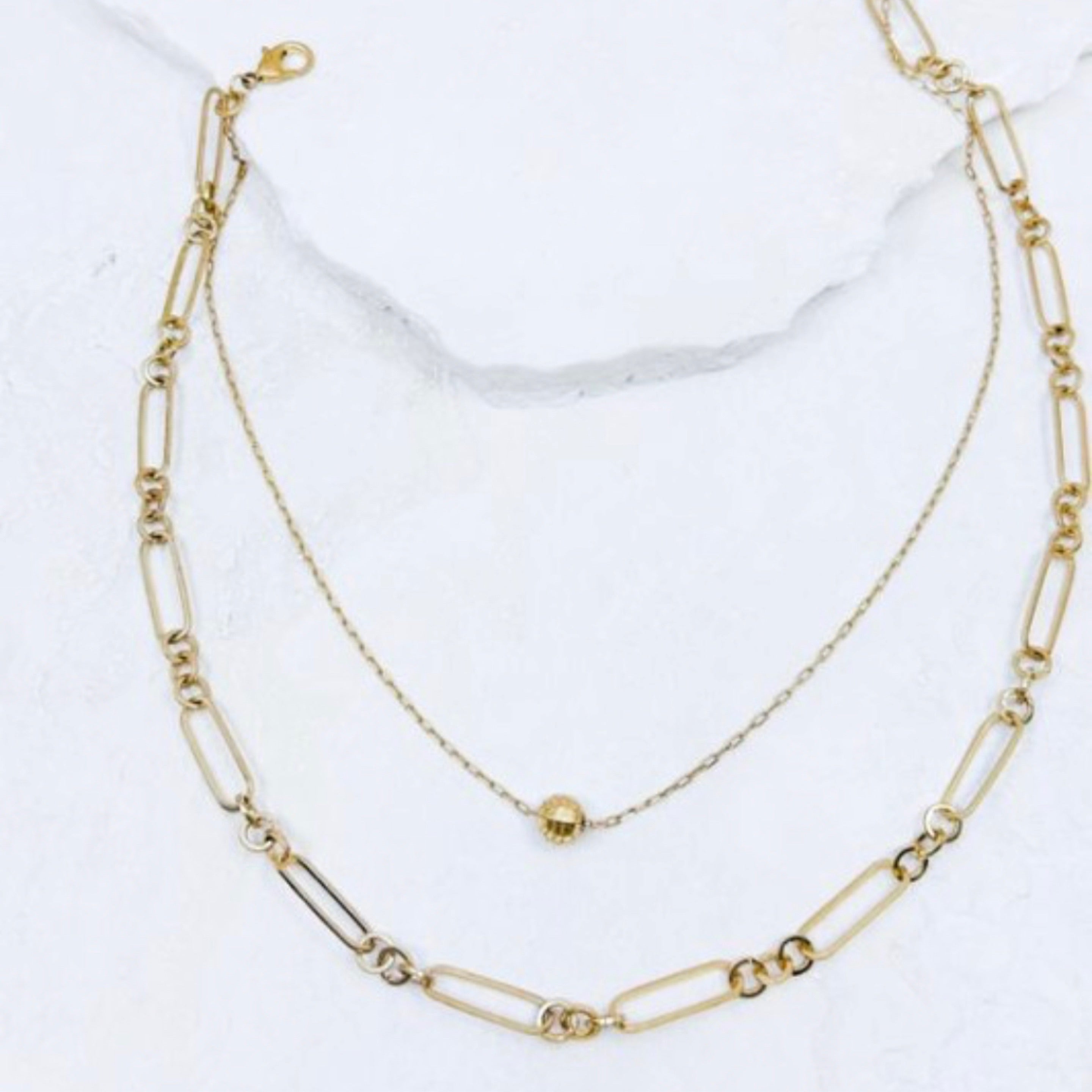 Chain Necklace Set