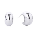 Retro Crescent Hoops